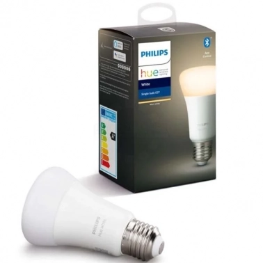   Philips, Hue Single Bulb White E27 2700K 9(929001821618),  