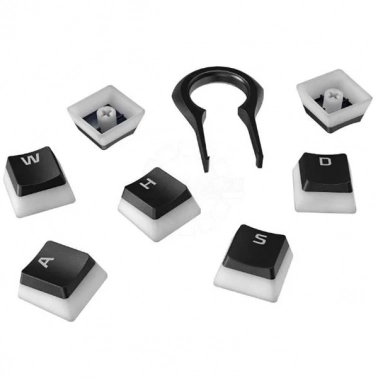   HyperX, Pudding Keycaps Full Key Set (HKCPXA-BK-RU/G)