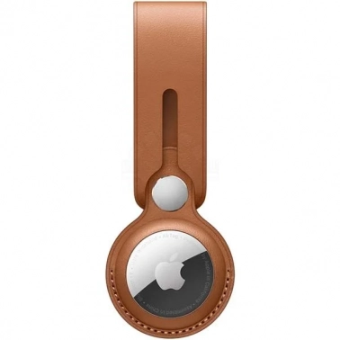  - Apple,  AirTag Leather Loop Saddle Brown (MX4A2ZM/A)