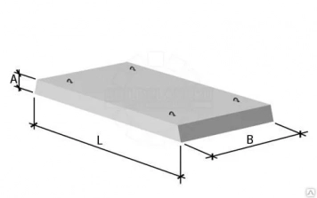 Плита перекрытия п 5