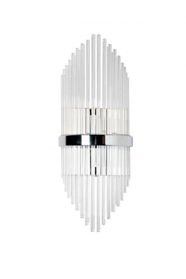 Бра (garda decor) серебристый 22x55 см., Garda decor в Москве