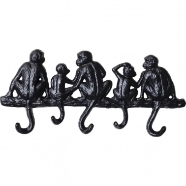   monkey family (kare)  31x14x3 ., Kare