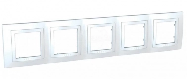 Рамка Schneider Electric, MGU2.010.18 Unica (Подходит под механизмы Unica, Хамелеон, Quadro), Рамки для выключателей