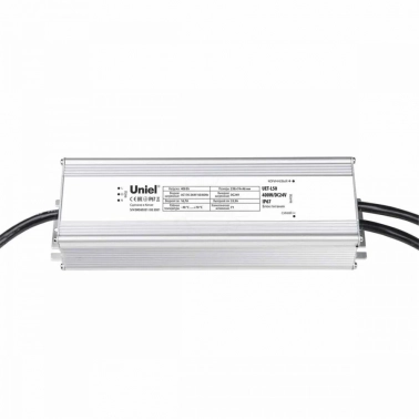 Блок питания Uniel, UET-L50 400W/DC24V IP67 ULF-L52, Блоки питания для светодиодных лент