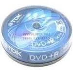  Dvd+R Tdk 4.7Gb 16x 10 ., slim case