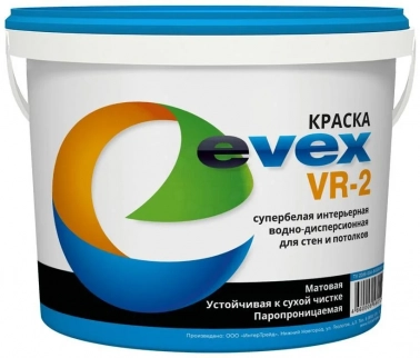 интерьерные краски, Краска интерьерная Evex (Эвекс) VR-2, Компания Holzerfarbe в Зеленокумске