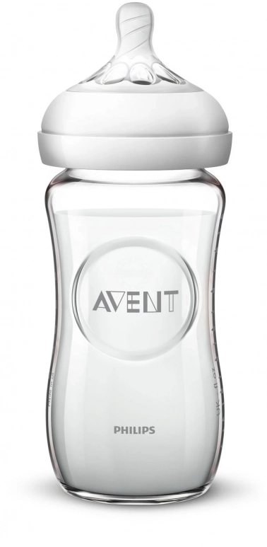 Бутылочка стеклянная для кормления Philips Avent Natural SCF053/17
