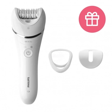 Эпилятор для влажной и сухой эпиляции Philips Series 8000 BRE700, BRE700/00