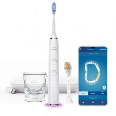 Электрическая зубная щетка с мобильным приложением Philips Sonicare DiamondClean 9000 HX9917/88