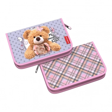 Пенал-книжка Erich Krause Teddy Bear без наполнения 135x205x30 мм