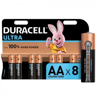 Duracell Ultra Power AA 1,5 8 