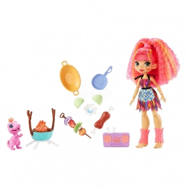 Игровой набор Cave Club Wild About BBQs Барбекю Эмберли, Mattel