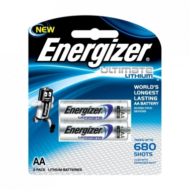   Energizer Ultimate Lithium AA, 2 