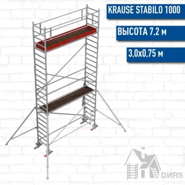    KRAUSE STABILO  1000 (758071),   7,2 ,  3.0x0.75 