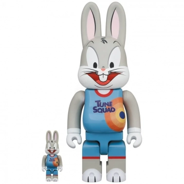  Bearbrick Medicom Toy Bugs Bunny Space Jam 400% and 100%,  
