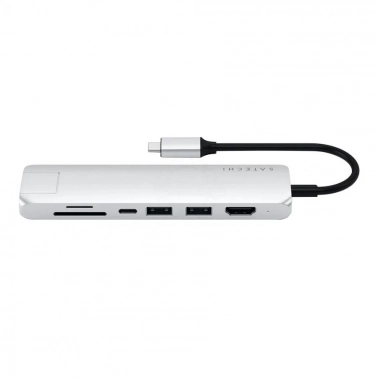 USB  Satechi Slim Multi-Port Adapter,  (ST-UCSMA3S)