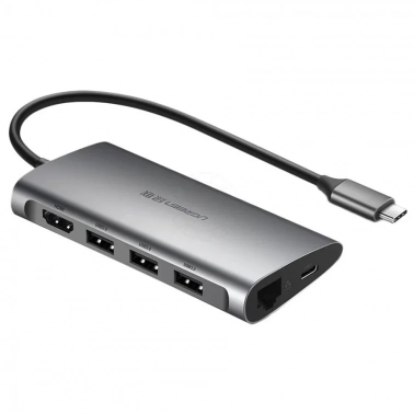 USB  Ugreen Hub 8 In 1 USB-C,  (50538)