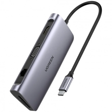 USB  Ugreen Hub 9 In 1 USB-C,  (40873)