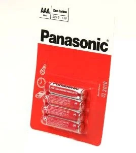 
 Panasonic R03(), Zinc Carbon, 1,5, /4
