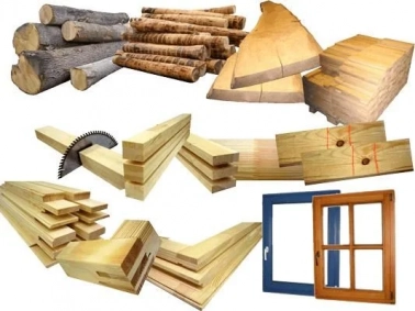 Строительные материалы из дерева