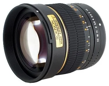 Rokinon85mm f/1.4 Aspherical Canon EF (85M-C), 