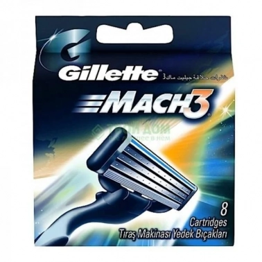     Gillette Mach3 8 .  