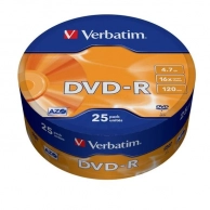 DVD-R  Verbatim, 16xShr.25.(43730)