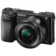   Sony, Alpha A6000 Kit 16-50 Black