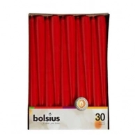 Ароматические свечи и диффузоры Bolsius, Свеча античная Bolsius красная 250 х 20 мм