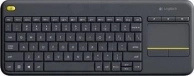  Logitech, Wireless Touch Keyboard K 400 Plus Dark