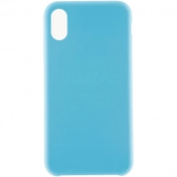   iPhone X Brosco Soft Rubber, , , IPX-SOFTRUBBER-BLUE