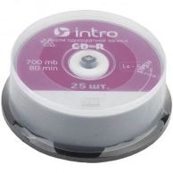  INTRO CD-R 700Mb, 52x Cakebox 25