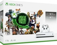   Microsoft, Xbox One S 1TB + 3  Game Pass + 3 ...