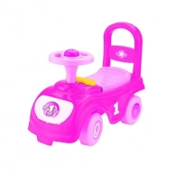 Каталка DOLU Мой первый автомобиль розовый, Dolu