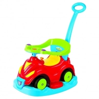 Автомобиль-каталка DOLU 4 в 1 с родительской ручкой, Dolu