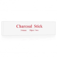 Уголь для рисования натуральный, 10 шт, 3-6мм, Зхк