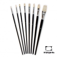 Малевичъ Кисть из щетины, плоская №32