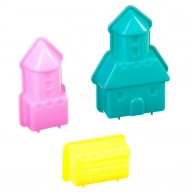 Набор для творчества, BONDIBON Марсианский песок и 3 формочки (разноцветный)