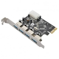  PCI-E Orient VA-3U4PE USB3.0 4ext Retail