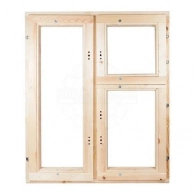 Деревянные окна Оконный блок балконный ОСП 12х10