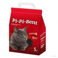 Наполнитель для кошачьего туалета Наполнитель комкующийся Pi-Pi-Bent Сенсация с ароматом свежих трав 5кг