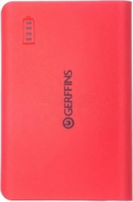 Внешний аккумулятор, Gerffins G600 6000 мАч (красный)