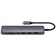USB  Satechi Slim Multi-Port Adapter,   (ST-UCSMA3M)