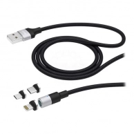  Deppa USB 3  1 USB-microUSB/USB-C/Ligthning, 1.2 , 