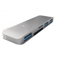 USB  Satechi Aluminum Combo USB-C,   (ST-TCUHM)