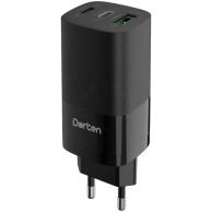   Dorten GaN Power Adapter (2USB-C, USB-A), 
