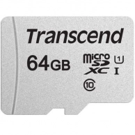   Transcend MicroSD 64GB UHS-I U1 (TS64GUSD300S-A)