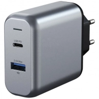   Satechi 30W Dual-Port Travel Charger (2 USB /2.4 A)