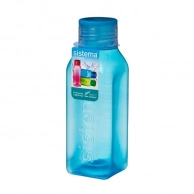 Бутылка для воды Sistema, Hydrate Square Bottle 475мл Blue (870)