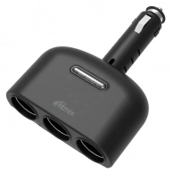 Авторазветвитель прикуривателя Ritmix, RM-32XQPD